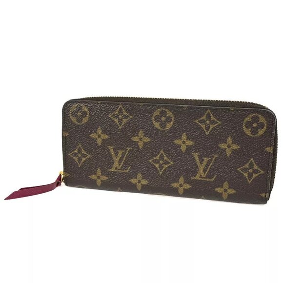 LOUIS VUITTON Portefeuille Clemence Long Wallet Monogram BN F - Picture 1 of 16